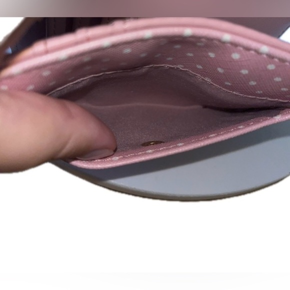 Nanette Lepore “Liza” Bi-fold Polka Dot Wallet, Pink - Picture 10 of 14